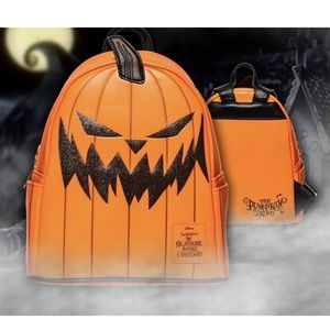 Loungefly Nightmare Before Christmas The Pumpkin King Mini Backpack